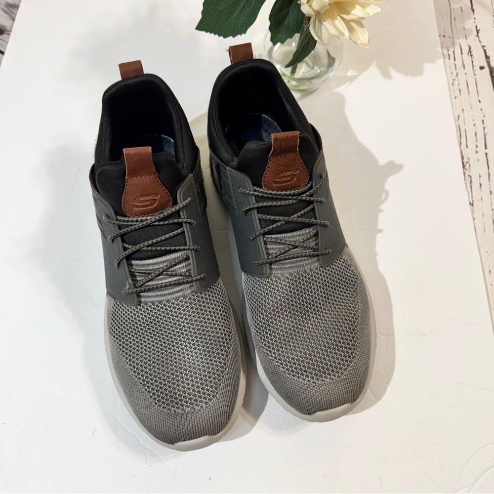 Skechers Delson 3.0 Cicada Slip-On Sneaker 10